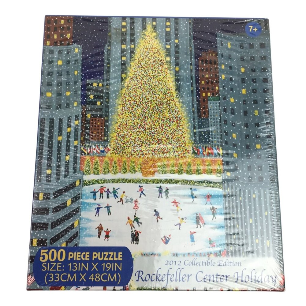 Briarpatch Rockefeller Center Holiday 2012 Collectible Edition 500 Piece Jigsaw